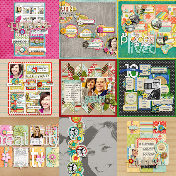 The perfect scrapbook titles for couples layouts » Scraps of Five